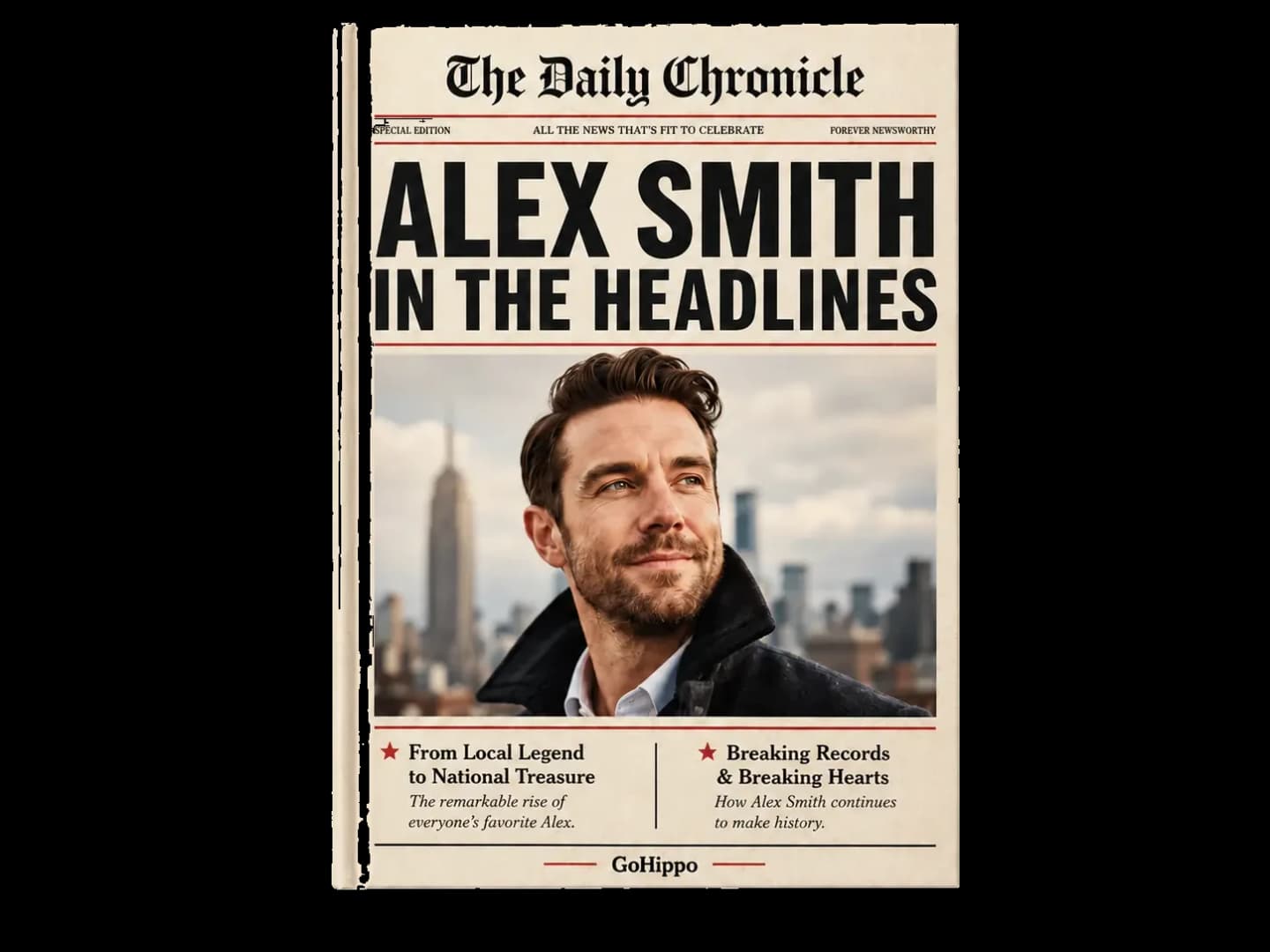 Headline gift book example