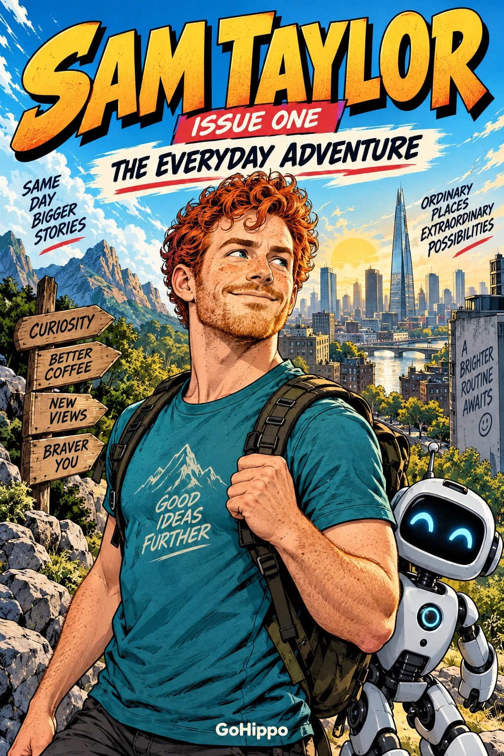 Example cover: Personalized Comics