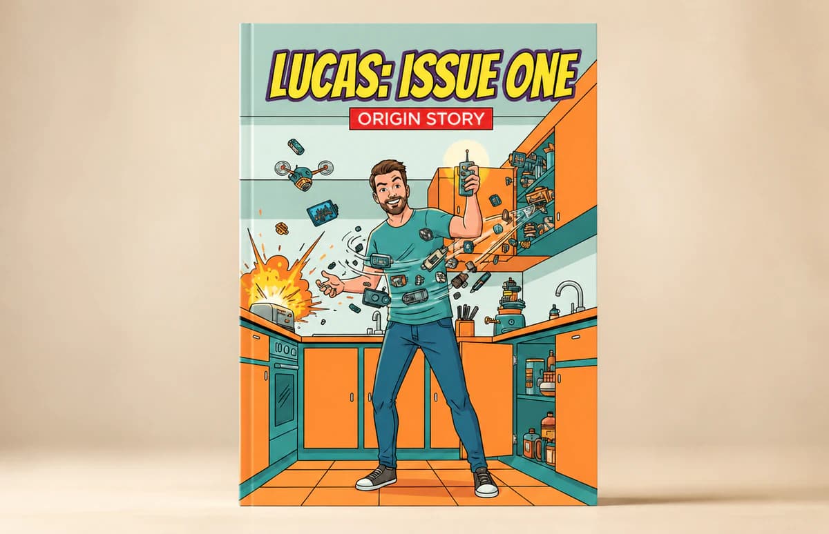 Beispiel eines personalisierten Comics