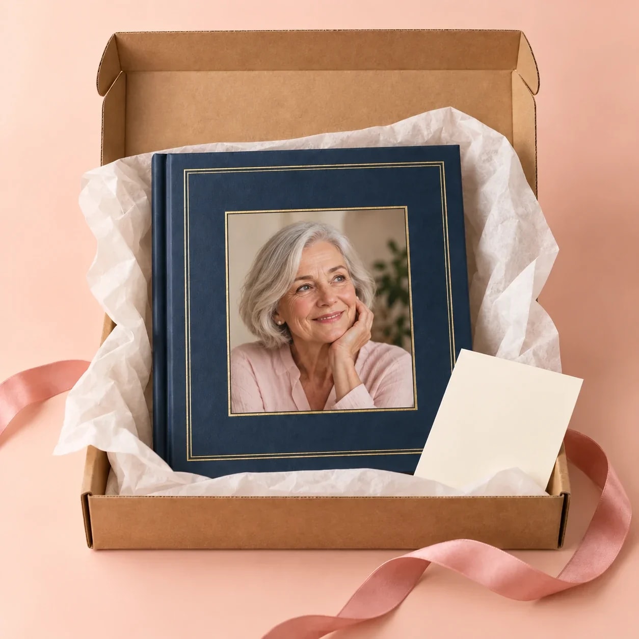 A personalised book ready to give