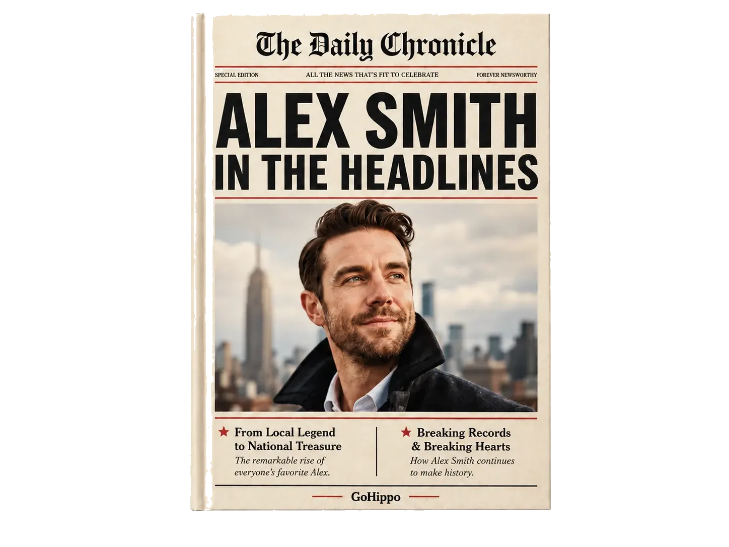 Headline gift book example
